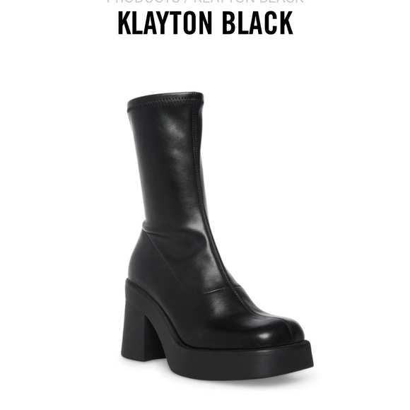 Steve Madden Shoes - Steve Madden Klayton Black Boots